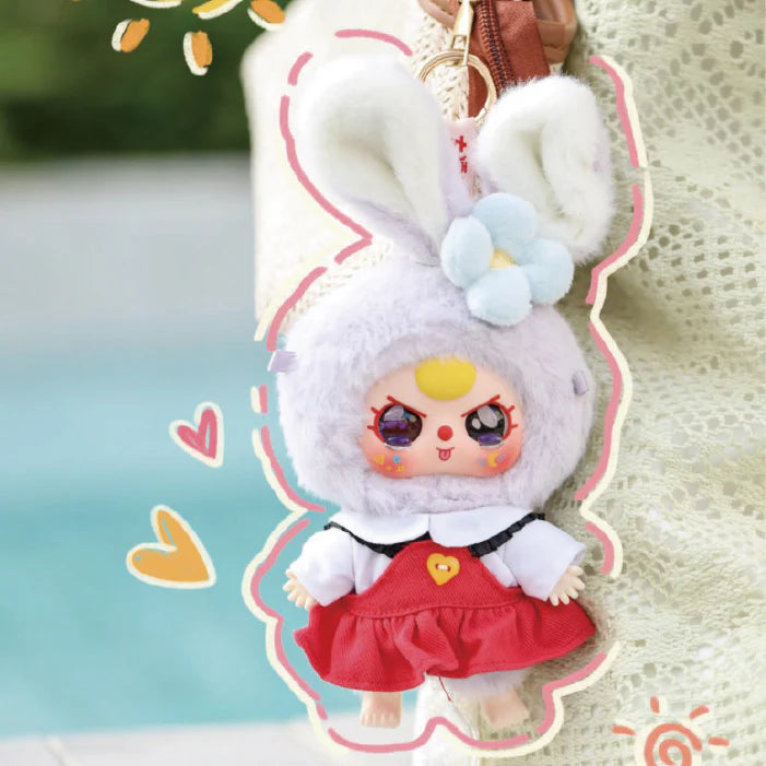 【T124】Baby Three Macaron Cute Bunny Series Plush Dolls