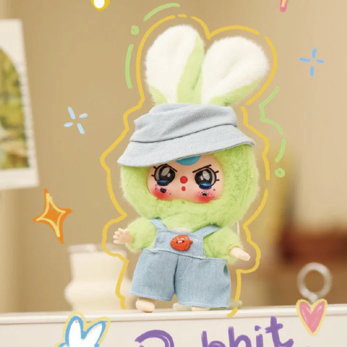 【T124】Baby Three Macaron Cute Bunny Series Plush Dolls