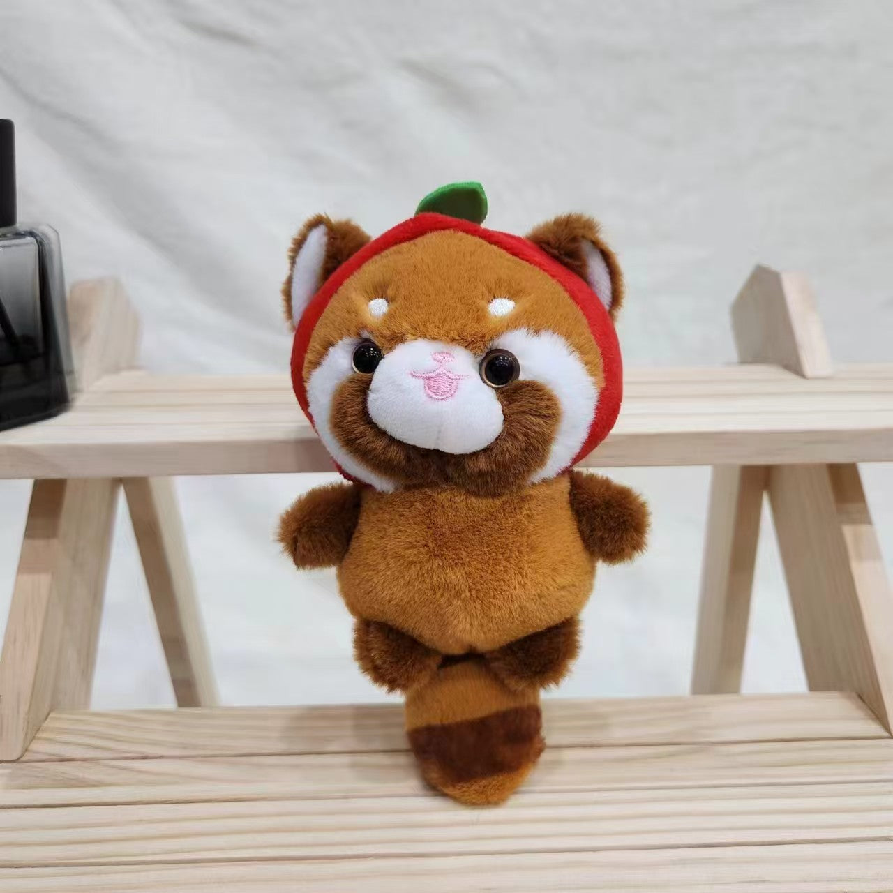【T011】Little Raccoon  Plush Doll Keyrings for Kids and Adults