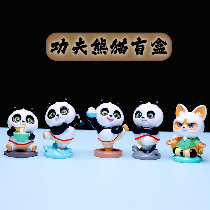 【F015】Kung Fu Panda Blind Box Figures