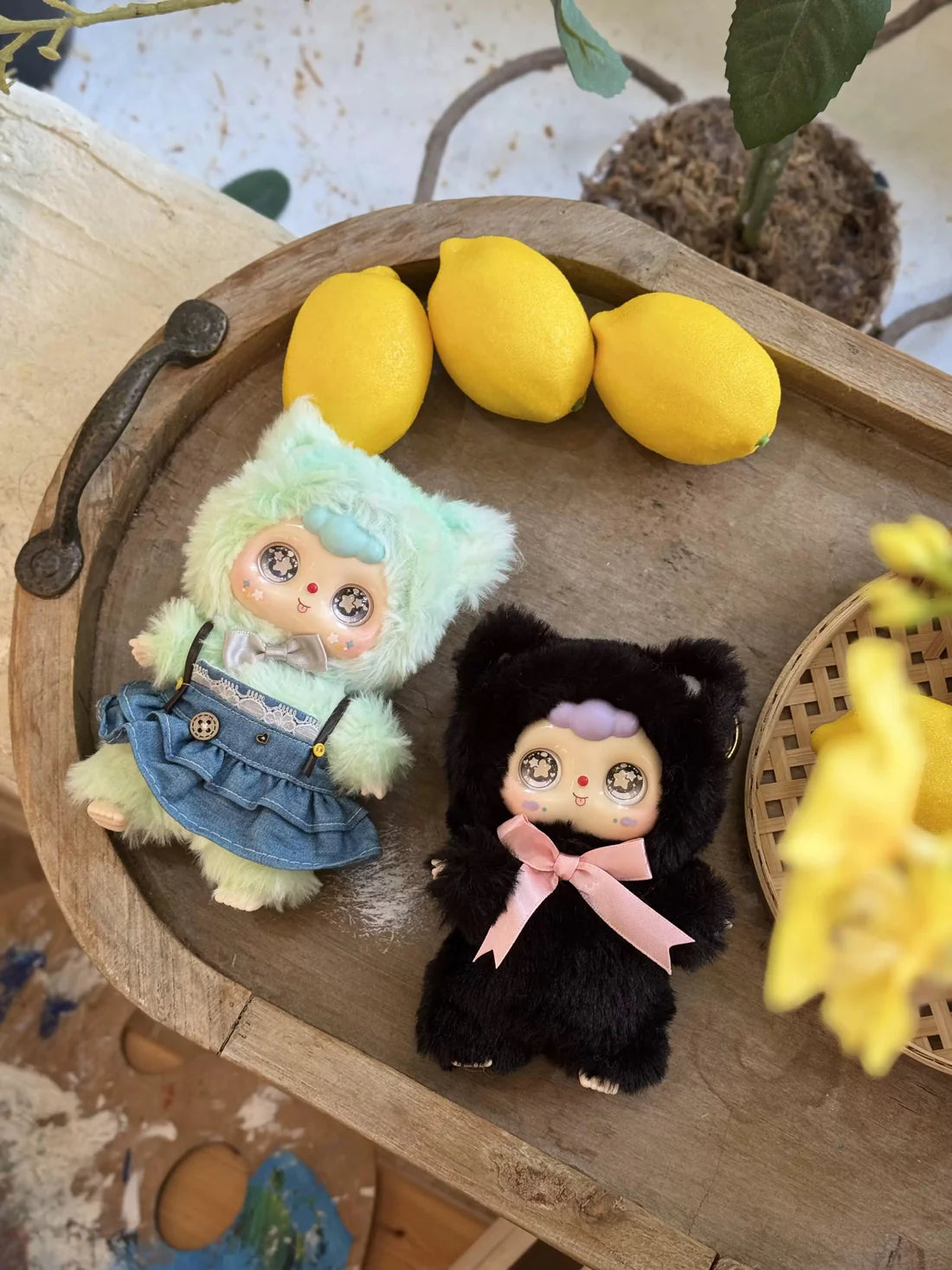 【T102】Doubao V2 Cat Cafe Series plush Dolls