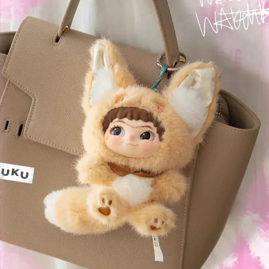 【T178】Wakuku-Fox&Bunny,Trick Or Treat Series Plush Blind Box