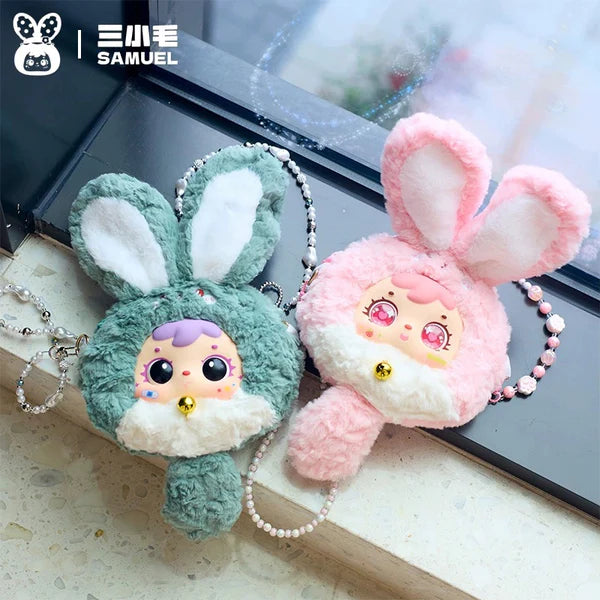 【T100】Samuel Dopamine Rabbit Chain Plush Bag Suprise Box
