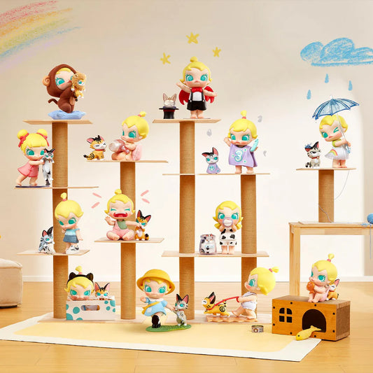【F085】Baby Molly & Baby Tabby Series Blind Box Figures