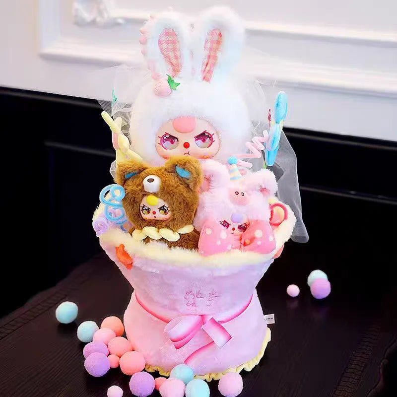 【T191】Baby Three-Valentine's Day Limitid Edition Flower Bouquet