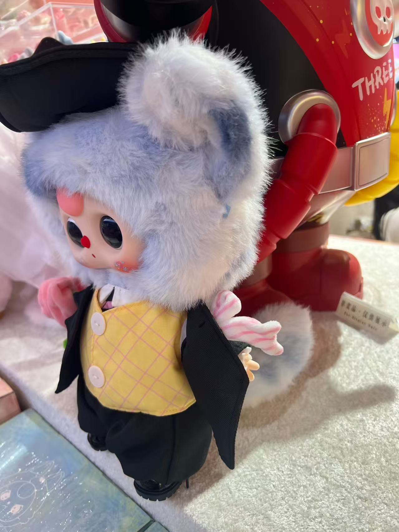 【T189】Baby Three 400%- Romantic Wedding Limited Edition 400% Plush