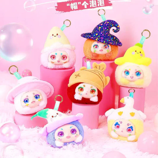 【T208】KIMMON "Hat" Bubble Series Plush Dolls