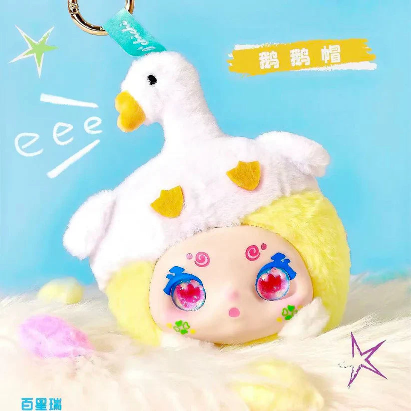 【T208】KIMMON "Hat" Bubble Series Plush Dolls