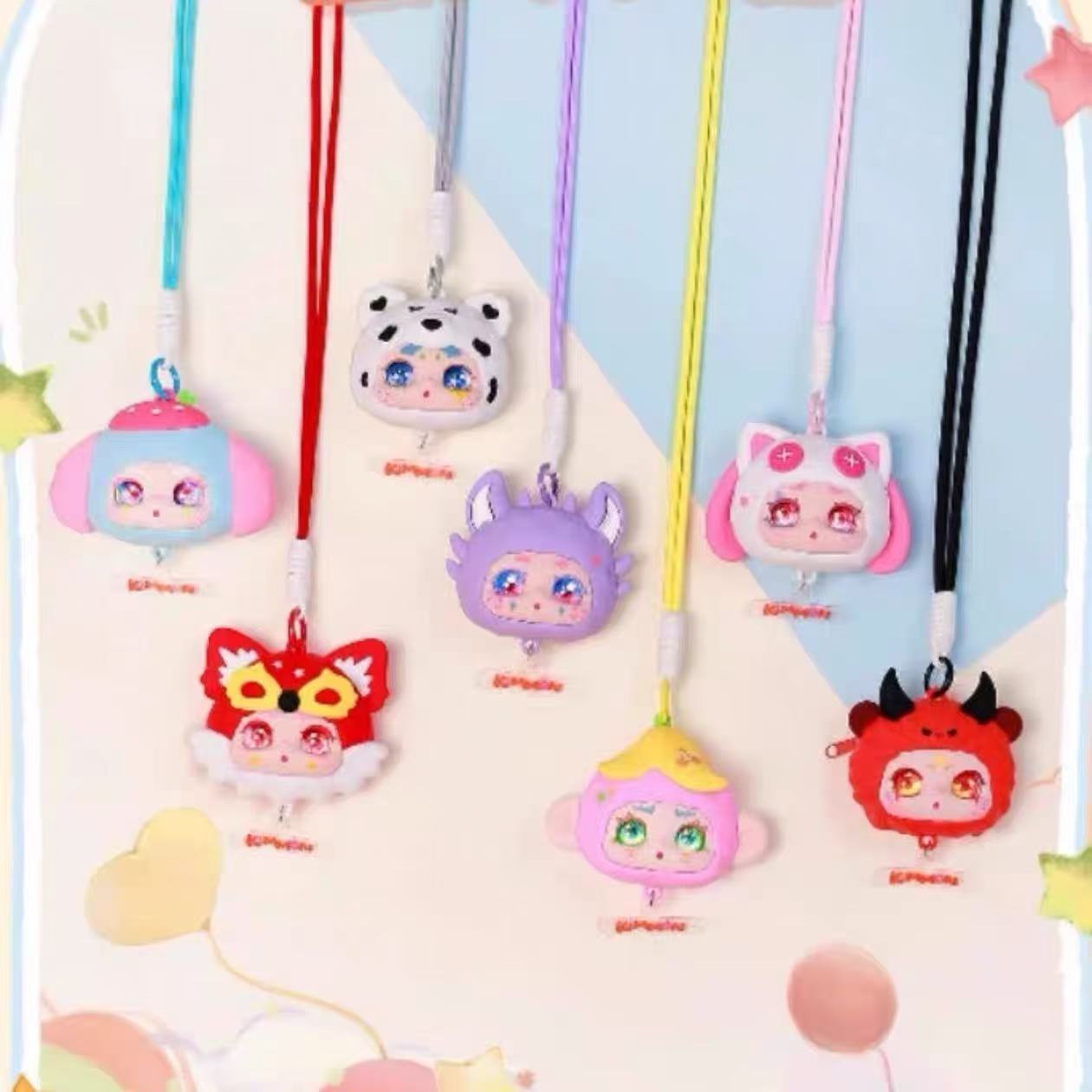 【T222】Kimmon Phone Lanyard Plush Blind Box
