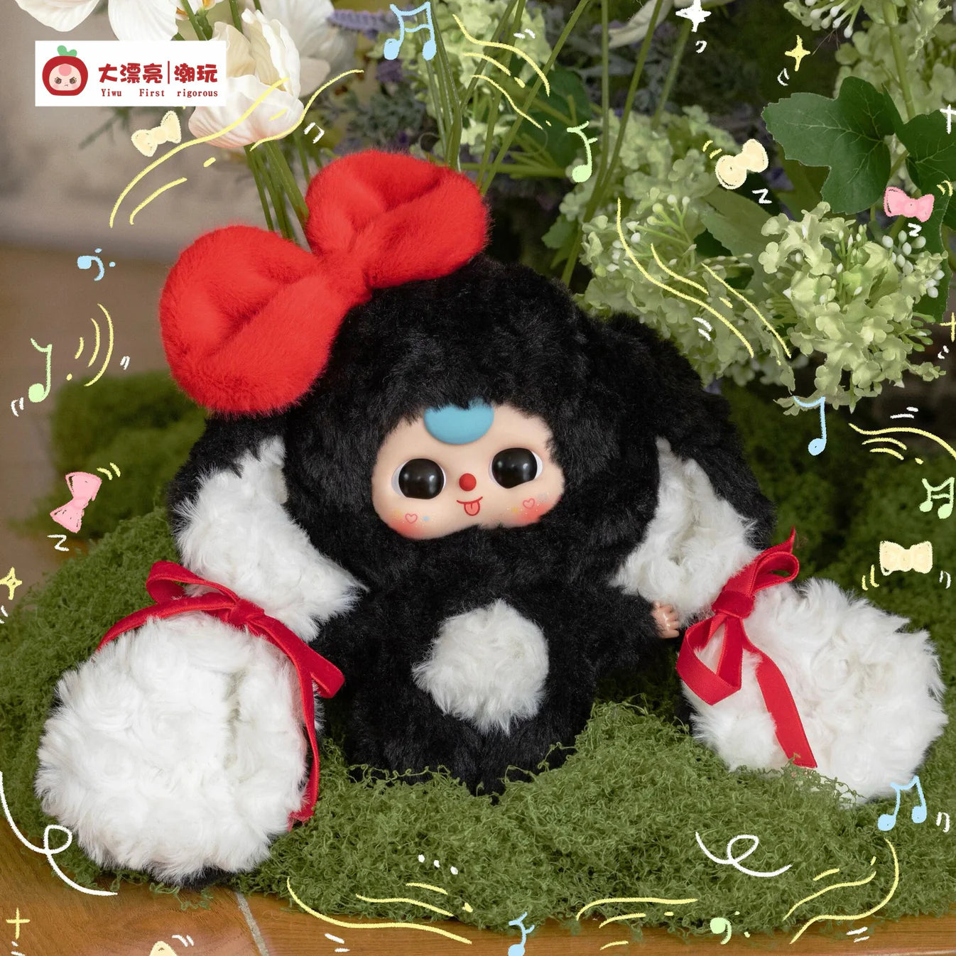 【T105】Baby Three Bunny Return Series Plush Dolls