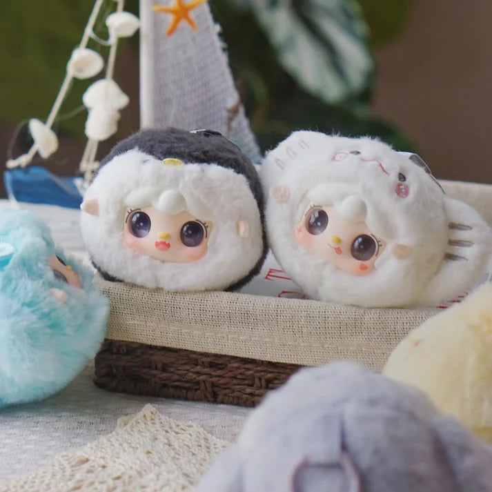 【T090】Yooki V6 Mini Ocean Baby Series Plush Dolls