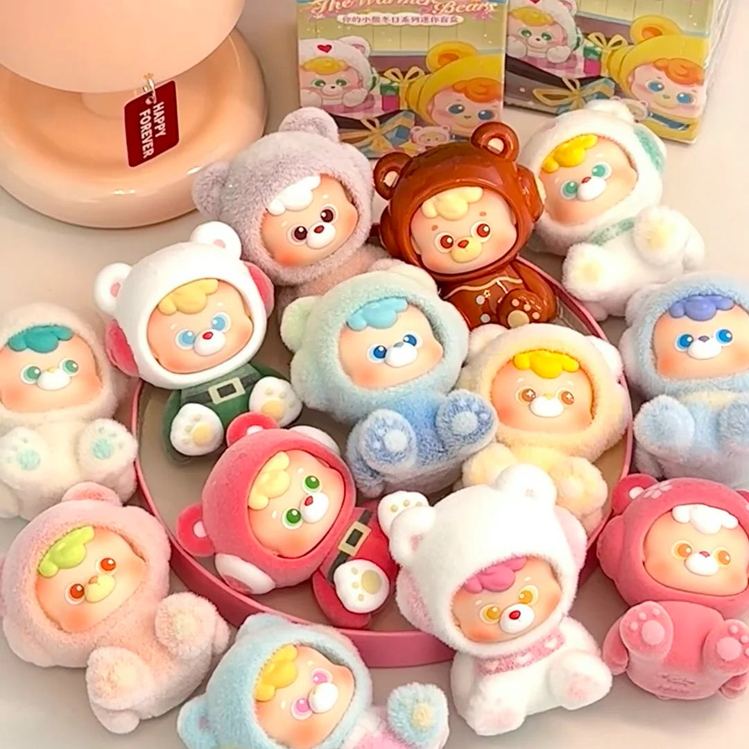 【F023】DiuDiu Baby The Warmer Bears Mini Series PVC Figures