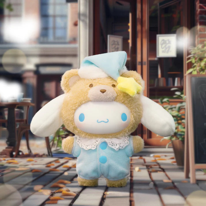 【T008】Sanrio Characters Latte Baby Vinyl Face Series Plush Dolls