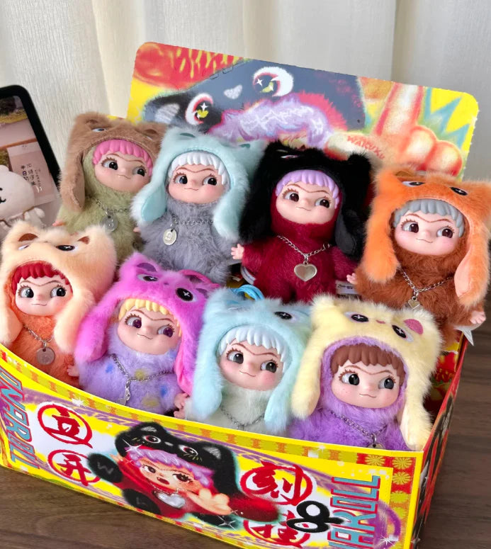 【T300】WAKUKU V3 On a Roll Series Vinyl Plush Blind Box