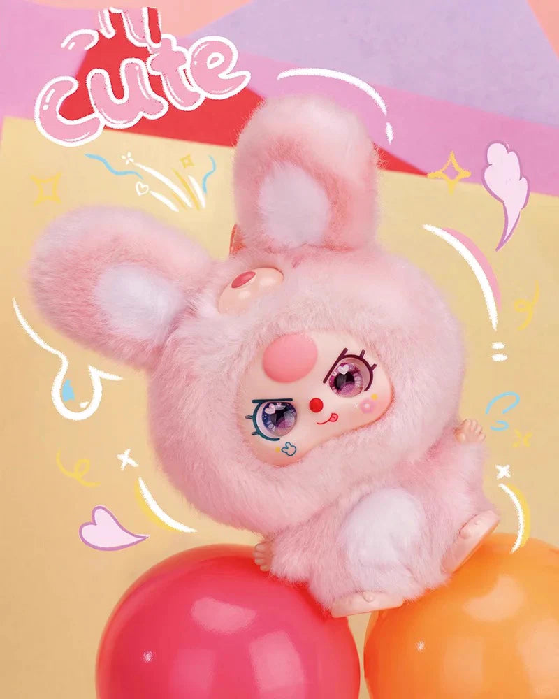 【T200】Baby Three Mini Hug Series - Vinyl Plush Pendant Surpise Box