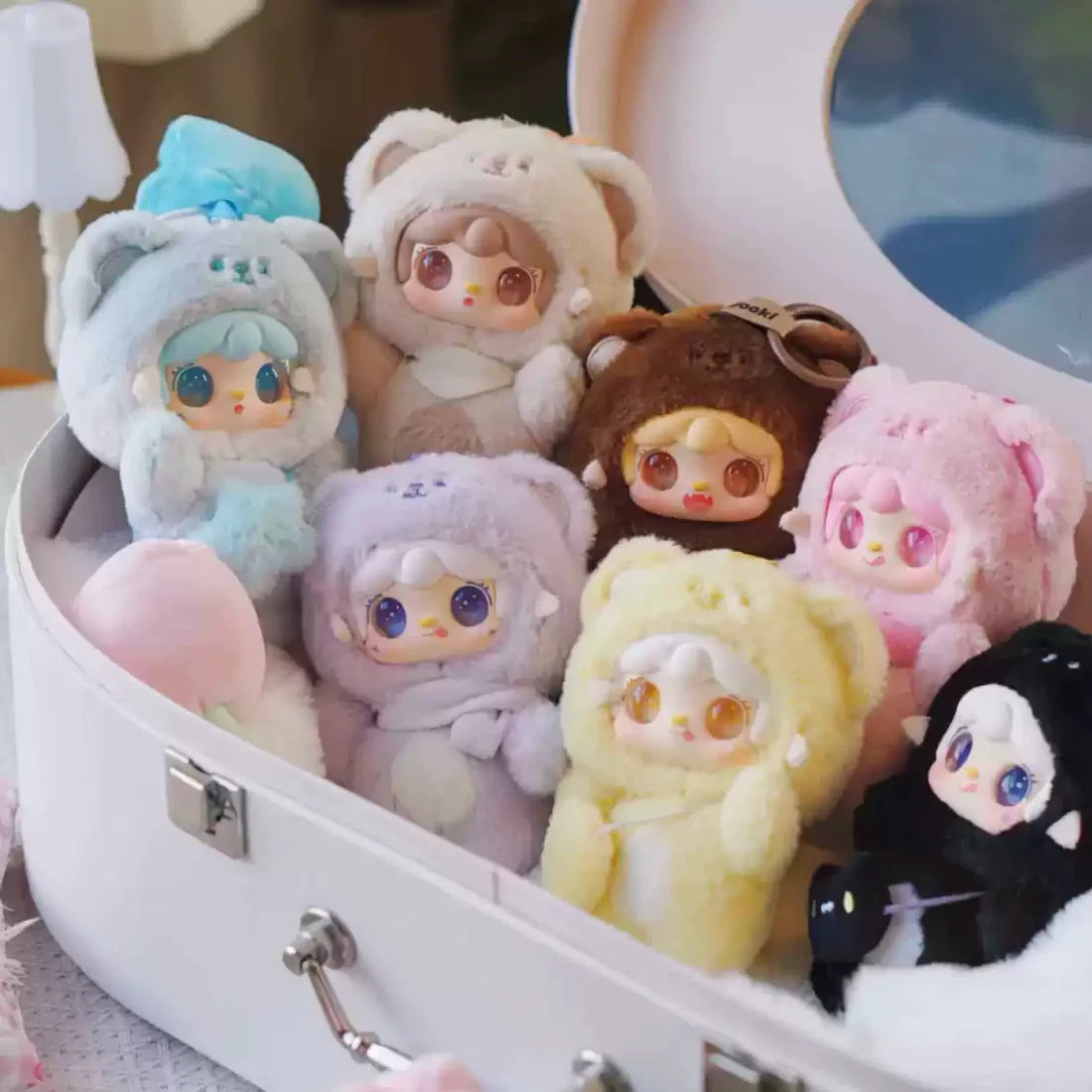 【T107】Yooki V4 Take a Bite Of Bear Series Blind Box Plush Dolls