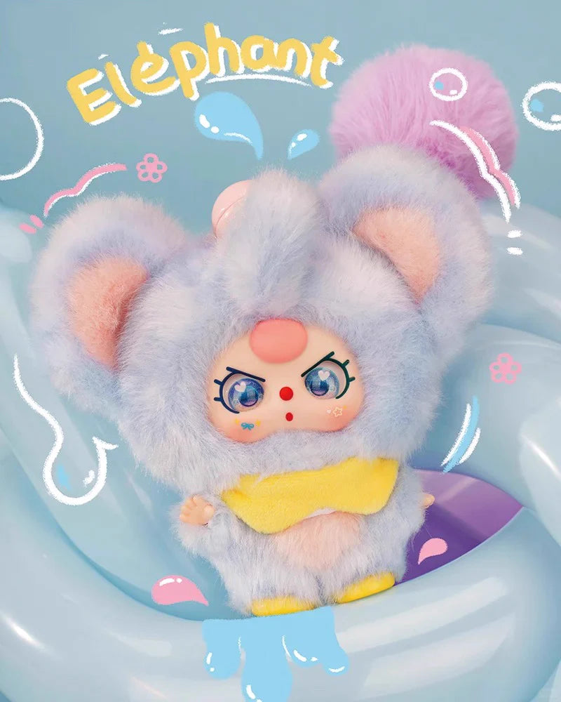 【T200】Baby Three Mini Hug Series - Vinyl Plush Pendant Surpise Box