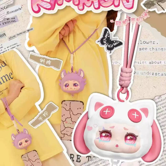 【T222】Kimmon Phone Lanyard Plush Blind Box