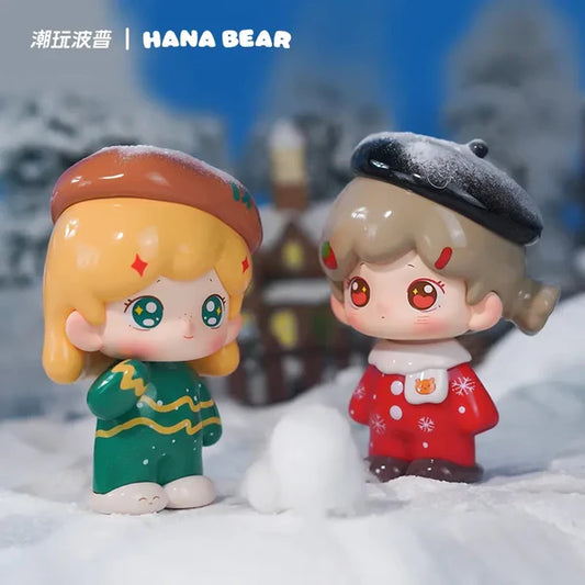 【F075】HANA Bear's Good Time Series Figures Blind Box