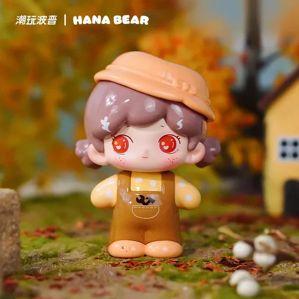【F075】HANA Bear's Good Time Series Figures Blind Box
