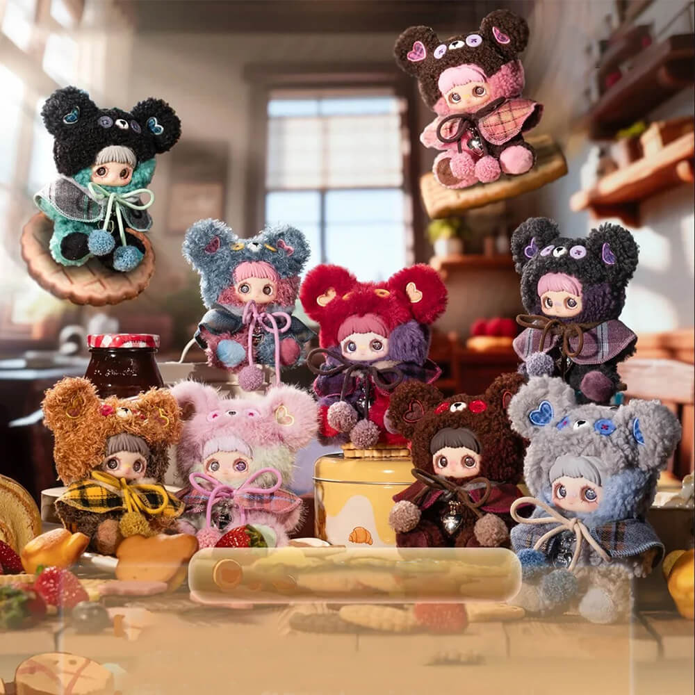 【T258】Maymei Tiny Bear Cookie Series Plush Blind Box
