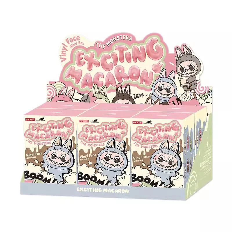 【L001】THE MONSTERS Labubu Exciting Macaron Vinyl Face Series PVC Figures