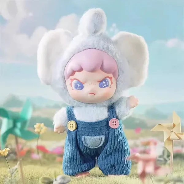 【T140】DORA Fuzzy Animal Institute Series Vinyl Plush Dolls Blind Box