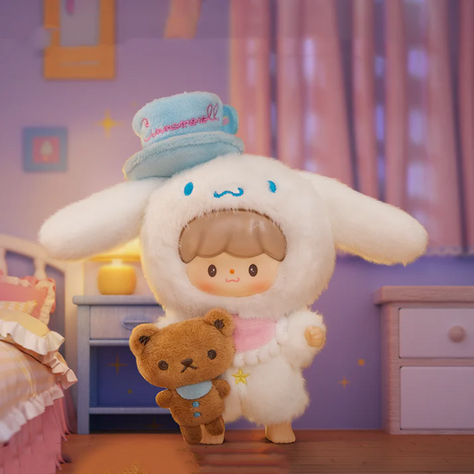 【T108】zZoton x SANRIO CHARACTERS-Love-League Buddies Series Plush Blind Box