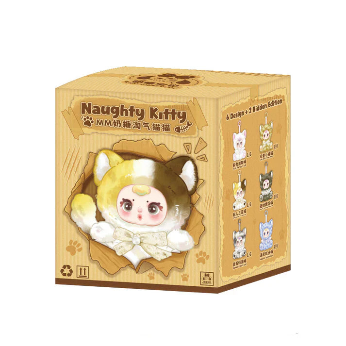 【T197】MM Milk Candy Naughty Cat Series Plush Pendant Dolls