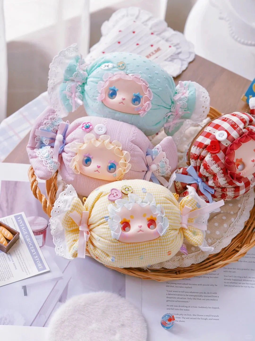 【T227】(BOGO)LOVELY EMMA Candy House Serise Plush Blind Box