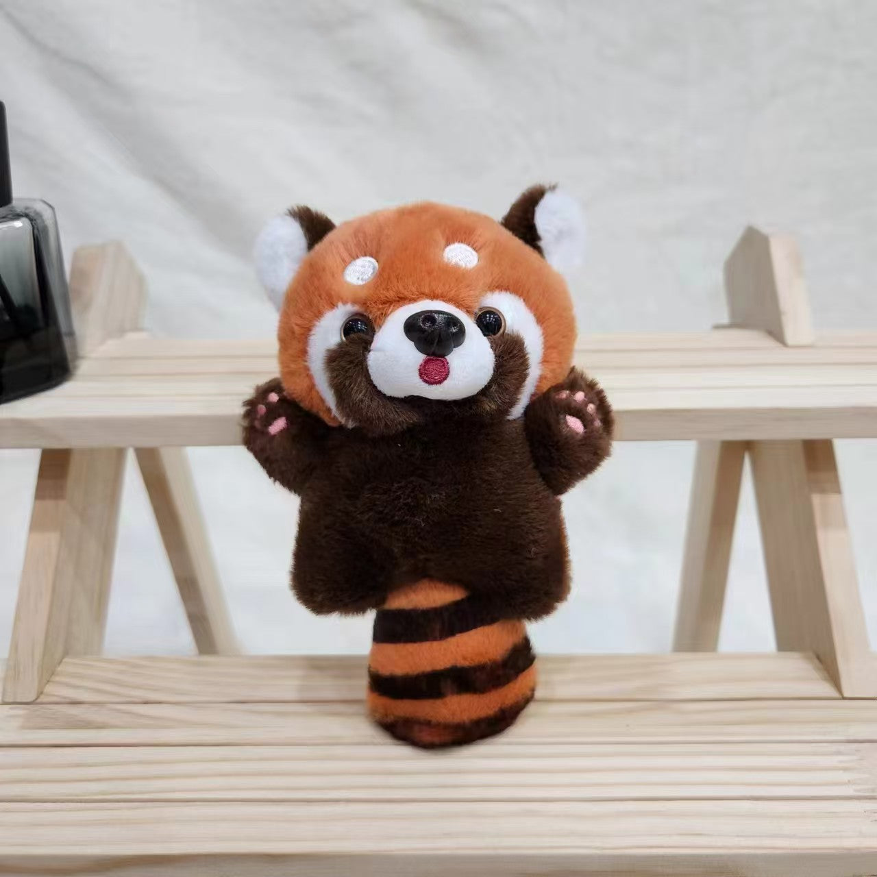 【T011】Little Raccoon  Plush Doll Keyrings for Kids and Adults