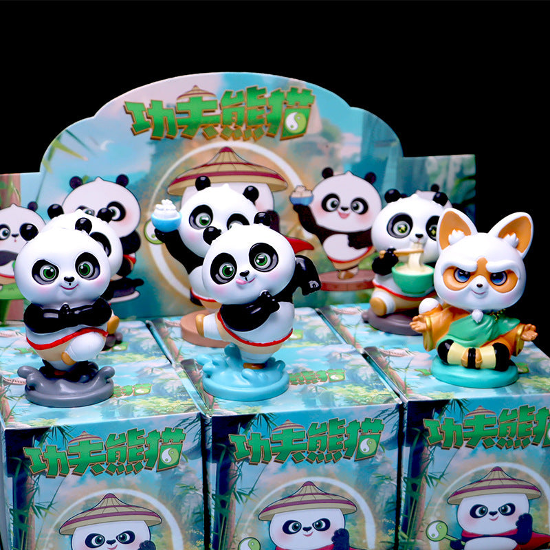 【F015】Kung Fu Panda Blind Box Figures