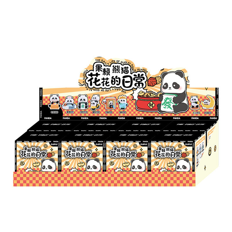 【F016】Panda Huahua’s Daily Life Blind Box Figures