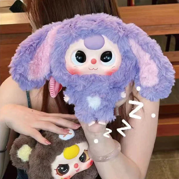 【T055】Baby Three - Big Head Baby Zipper Bag Plush Dolls