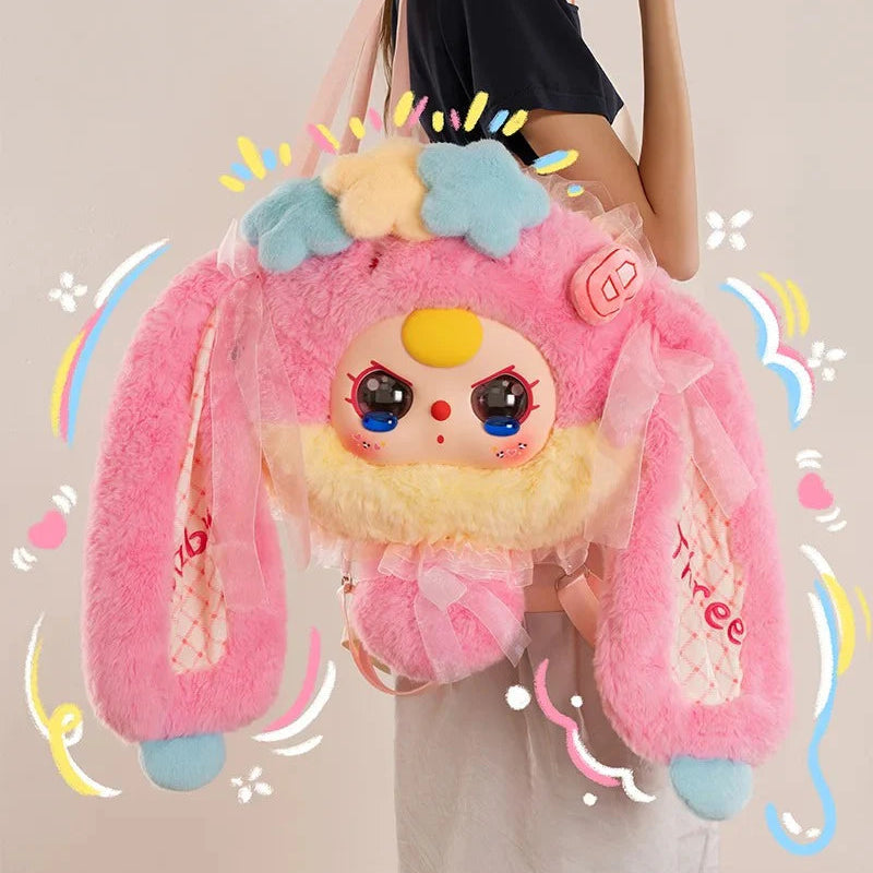 【T298】baby three fairy tale Big head bag Plush blind box