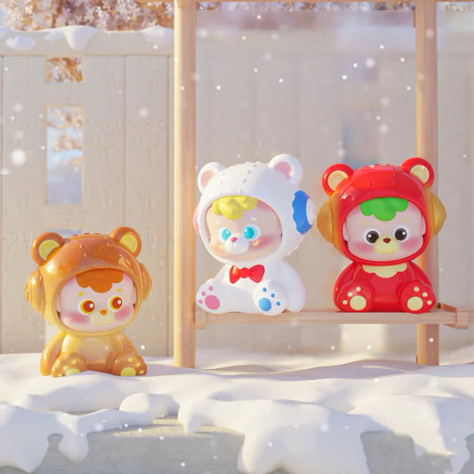 【F023】DiuDiu Baby The Warmer Bears Mini Series PVC Figures