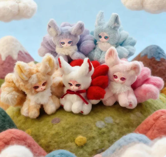 【T303】Fu You Nine-Tailed Records V1 Series Plush Blind Box