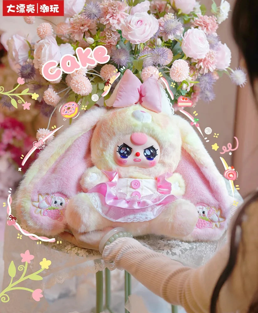 【T310】Baby Three Lily Rabbit Town V5 400% Plush Series Blind Box