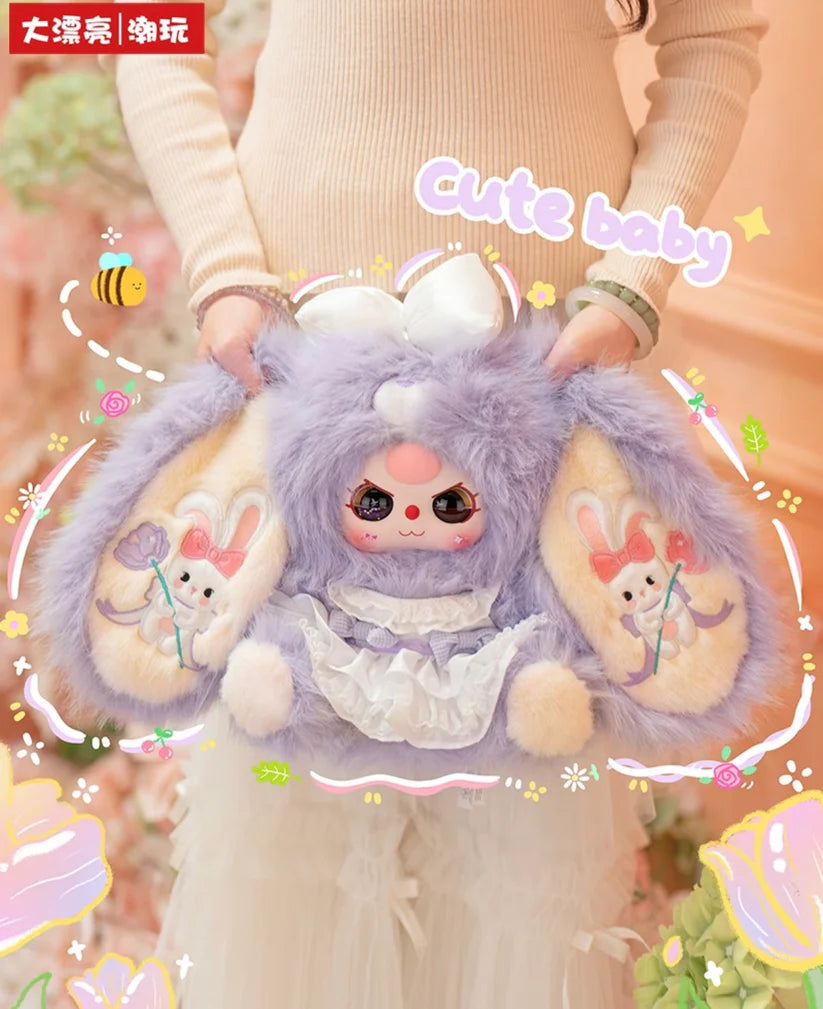 【T310】Baby Three Lily Rabbit Town V5 400% Plush Series Blind Box