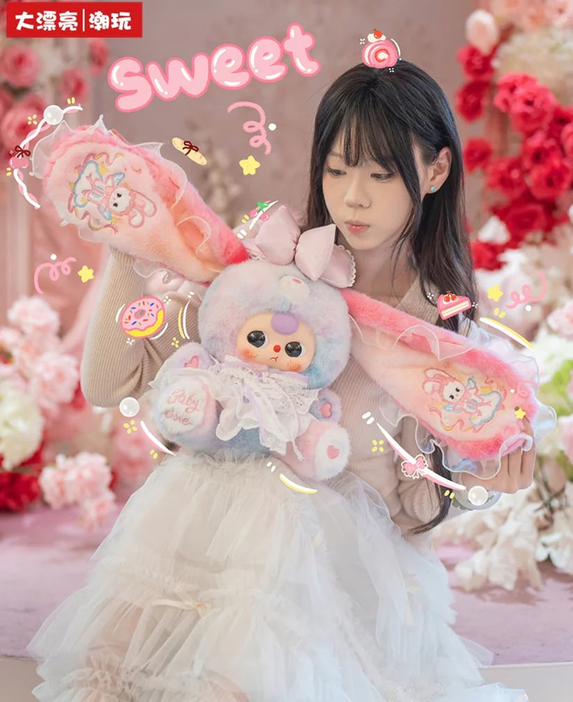 【T310】Baby Three Lily Rabbit Town V5 400% Plush Series Blind Box