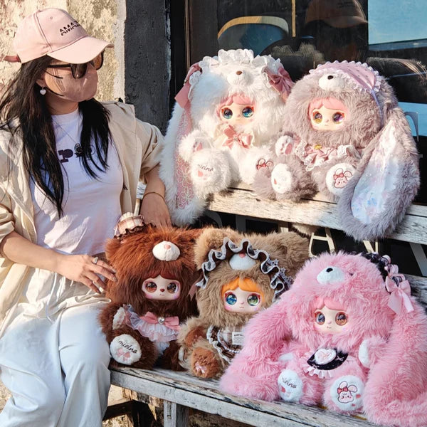 【T309】Mielno 800% Meow Rabbit Diary Plush Series Blind Box