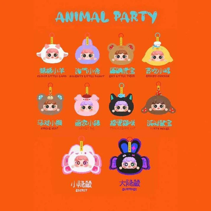 【T003】MIGO Animal Party Series Plush Dolls