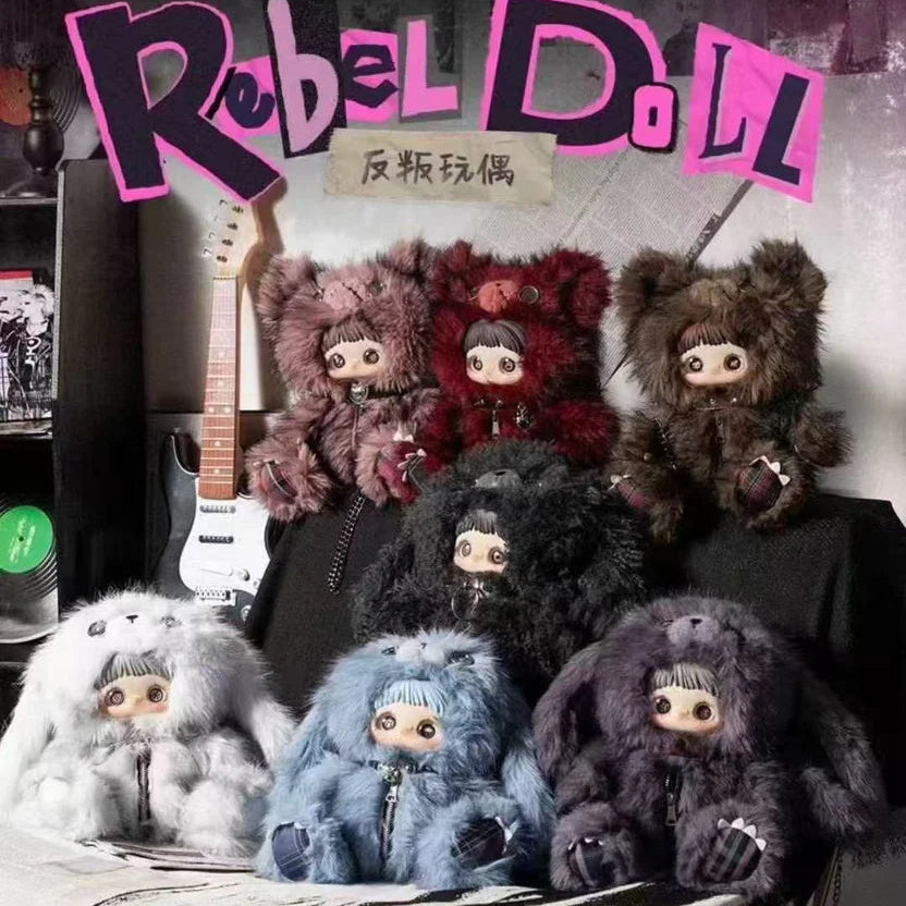 【T308】MAYMEI 400% Rebel Doll Backpack Series Plush Blind Box