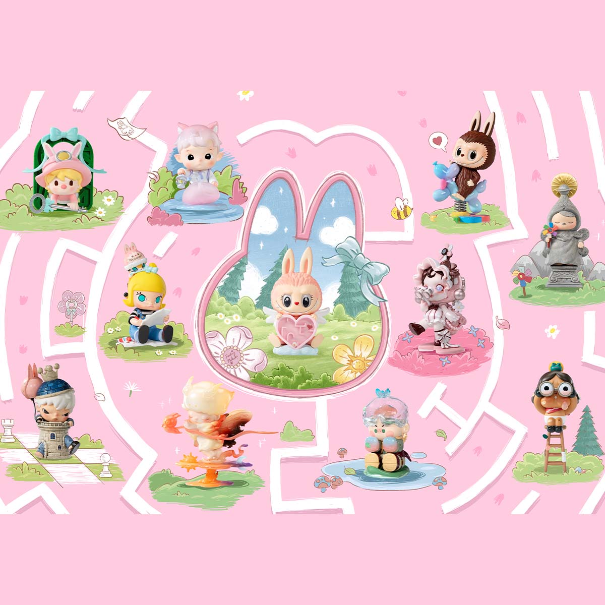 【L014】Finding MOKOKO Series Figures