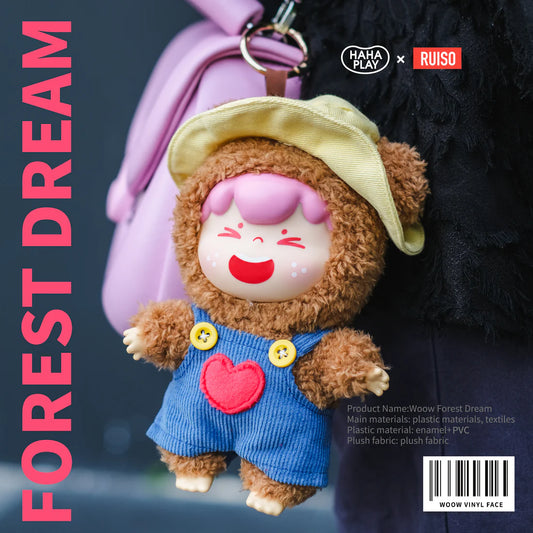 【T005】WOOW Forest Dream Vinyl Face Series Plush Dolls