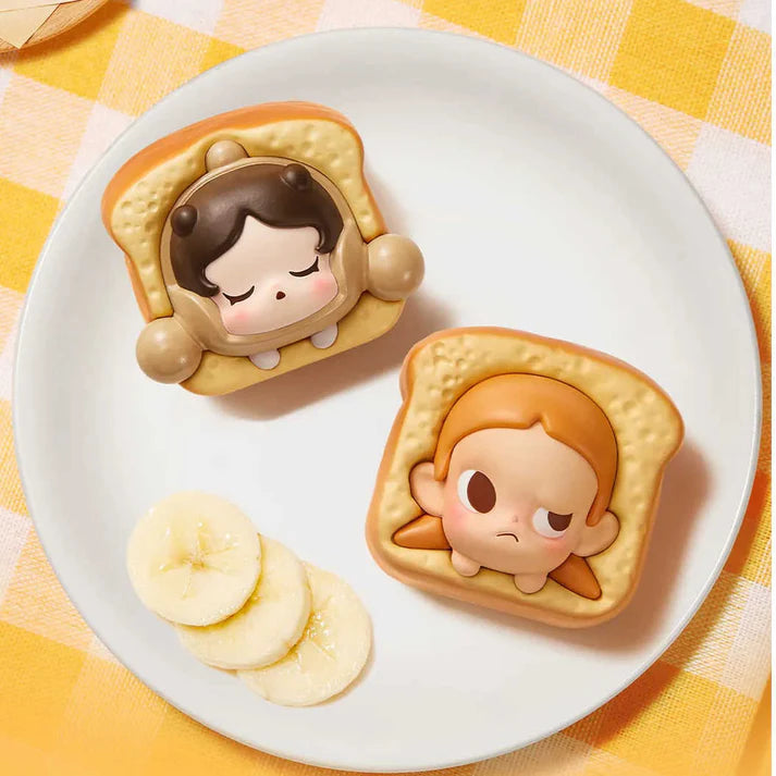 【F005】POP BEAN Toast Series PVC Figures