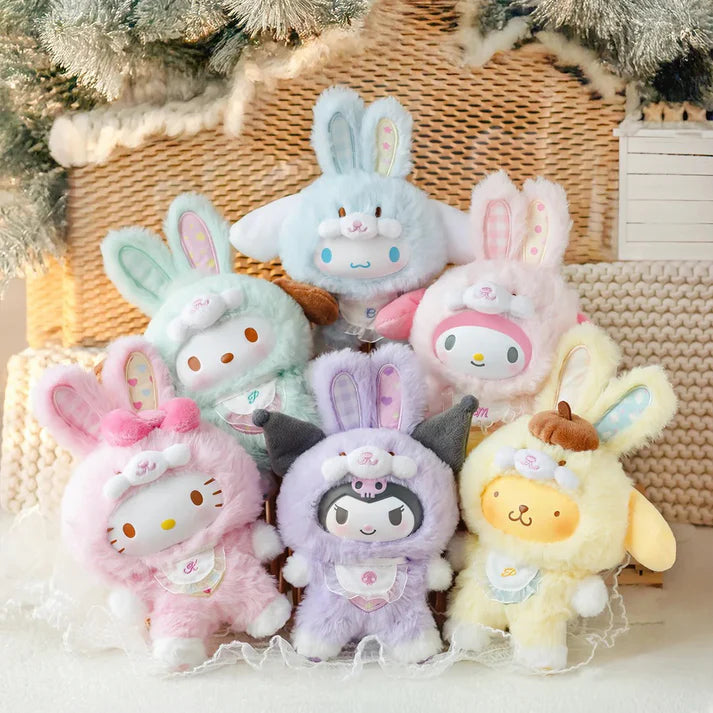 【T041】Sanrio characters Elf Bunny Baby Vinyl Plush Blind Box