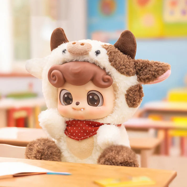 【T007】Q.Kid Animal Preschool Series Plush Dolls