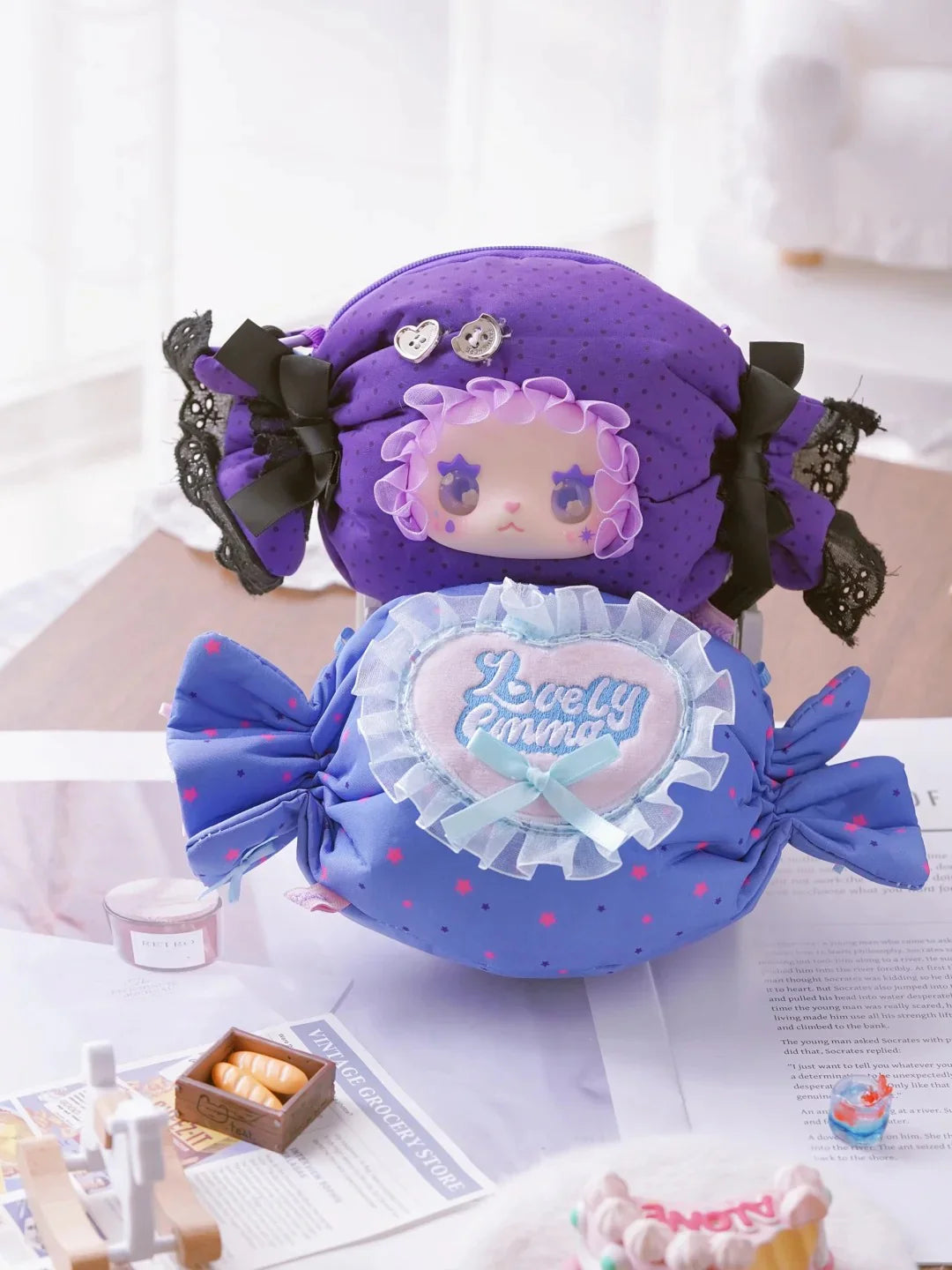 【T227】(BOGO)LOVELY EMMA Candy House Serise Plush Blind Box