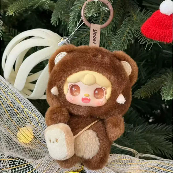 【T107】Yooki V4 Take a Bite Of Bear Series Blind Box Plush Dolls